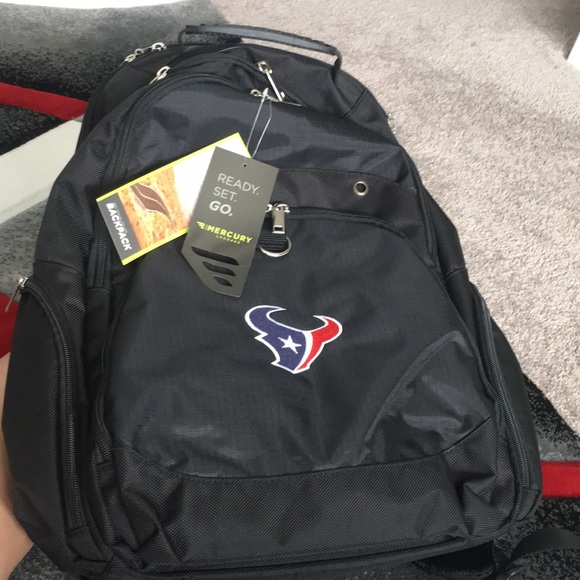 Murcury Luggage Handbags - Houston Texans NFL booksack